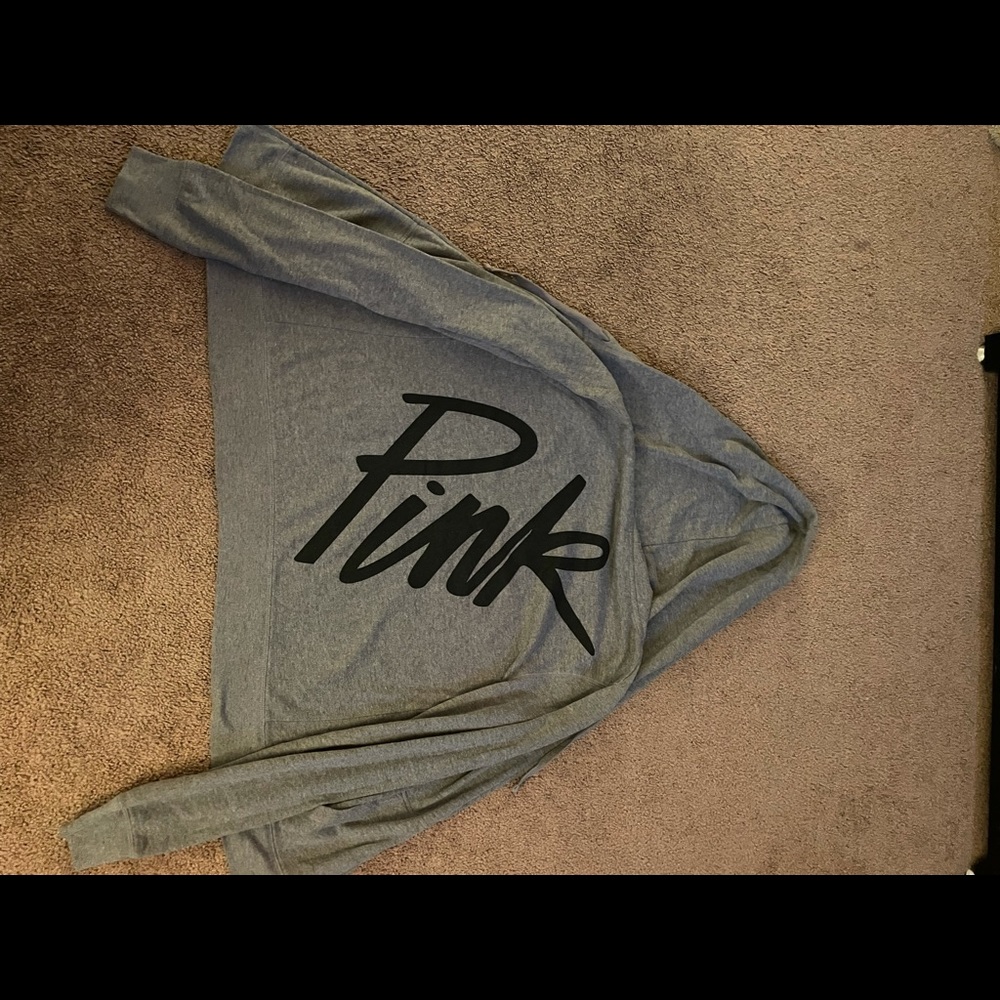 Victoria’s Secret PINK grey/black hoodie